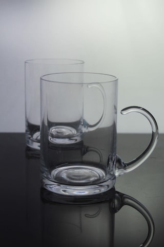 Paşabahçe Kristal Kulplu Bardak 6 Lı 200 Cc 121487 12180 - Şeffaf