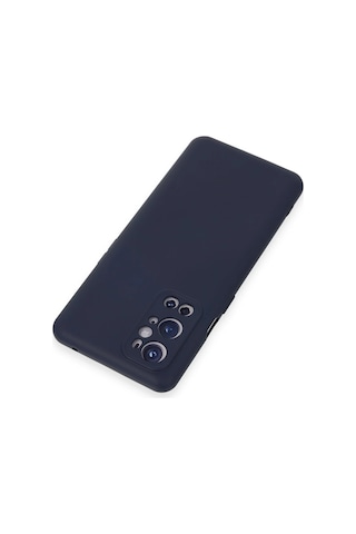 Gld-spt- Newface One Plus 9 Pro Kılıf Nano İçi Kadife Silikon - Lacivert