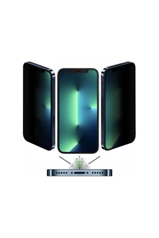 Hubrendy Tedarik Apple iPhone 6g Uyumlu Hayalet Ekran Gizli Tam Kaplayan Kırılmaz Cam Seramik Ekran Koruyu