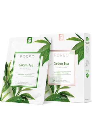 Foreo Green Tea Arındırıcı 3'lü Kağıt Maske