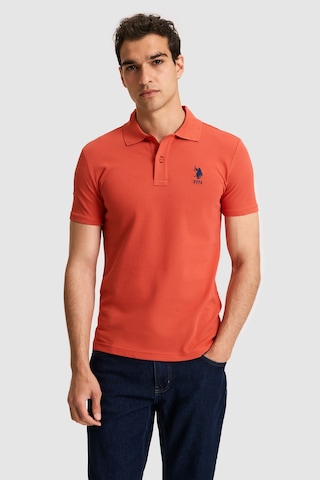 U.s. Polo Assn. Erkek Kiremit Tişört Basic 50326920-vr031