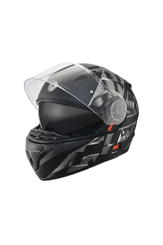 Ff869 Space Motosiklet Kaskı Güneş Vizörlü Çene Açılır Motorcu Kask Çok Renkli