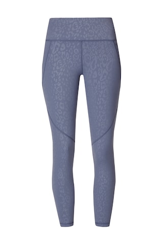 Sweaty Betty Power 7/8 Emboss Workout Kadın Koşu Tayt Mavi