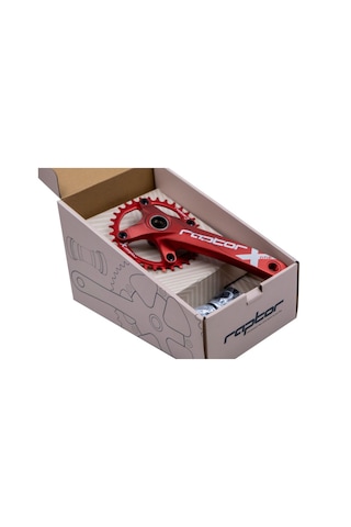 Kron Raptor Hollowtech Aynakol 32 Dişli - Kırmızı Kırmızı