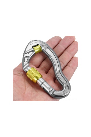 Suofeng Havacılık Alüminyum Çelik Kilit - Tırmanma, Kurtarma Ve Kampçılık İçin Güvenli Karabina