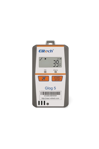 Elitech Glog 5th - Sıcaklık, Nem, Konum, Işık Ve Darbe Takip Cihazı - Tek Kullanımlık 0
