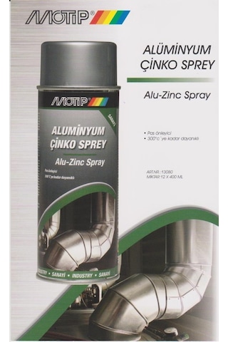 Motip Alüminyum Çinko Sprey 400 ML - Aluzinc Spray