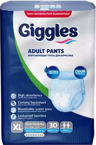 Giggles Emici Külot Hasta Bezi XL 30'Lu