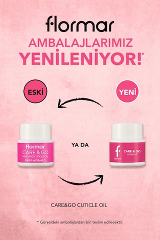 Flormar Care & Go Süngerli Tırnak Kütikül Bakım Yağı