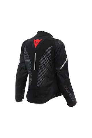 Dainese Daınese Cek/ Super Sprınt D-dry Jacket Wmn Black/black/red/lava