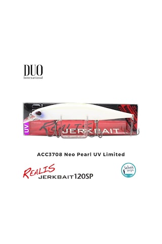 Duo Realis Jerkbait 120SP ACC3708 Neo Pearl UV Limited