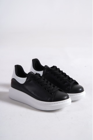 Kocadal Kocadal Samira Beyaz Detaylı Siyah Spor Ayakkabı Muhtelif