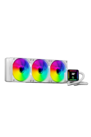 Gameforce Raider 360mm Argb Beyaz Sıvı Soğutucu 300w Tdp Beyaz