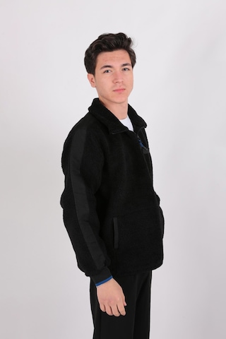 Five Pocket Ff23b6051 Erkek Peluş Mont Siyah