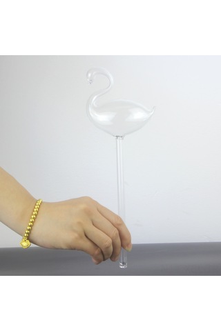 Konesam Ev Bitkileri İçin Otomatik Sulama Kuşu, El Yapımı Cam Materyal, Pratik Bakım, Ev Bahçesi Saksı Bitkileri İçin Sulama Aleti