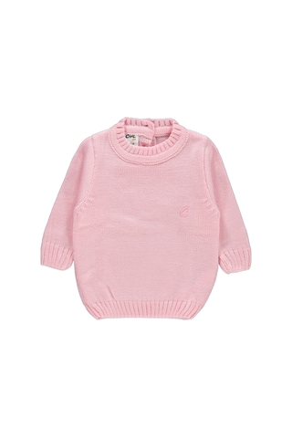 Civil Baby Kız Bebek Triko Kazak 6-18 Ay Pembe 45A687604K21-1 Pembe