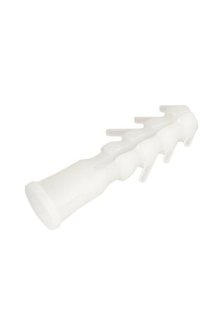 Plastik 6mm Dübel Beyaz 200 Adet