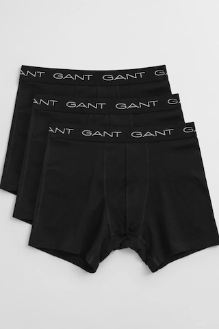 Gant Erkek Siyah Slim Fit Logolu 3'lü Boxer-14847