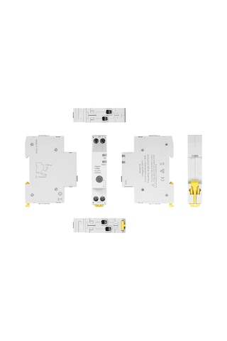 Yifomall Zigbee Akıllı Devre Kesici 63a - Gerçek Zamanlı Elektrik İzleme, Uyarı Ayarları, App Ve Alexa Kontrolü, Ateş Engelleme V0 Beyaz