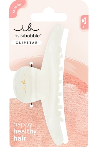 Clipstar Clawdia Tortoise L 1 Adet Mandal Toka krem