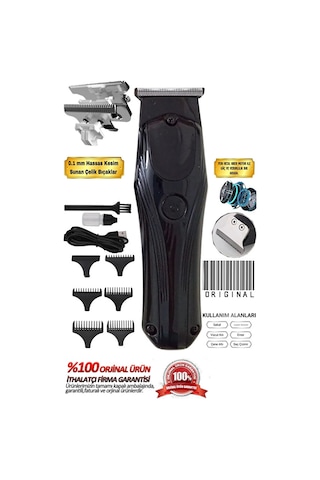 Ar-0032 Profesyonel Şarjlı Saç Sakal Tıraş Makinesi