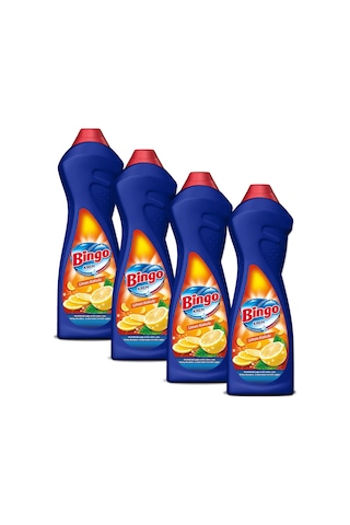 Bingo Krem Yüzey Temizleyici Limon Kokulu 4 x 750 ML