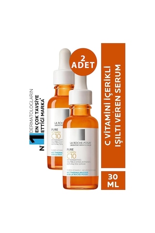 La Roche Posay Pure Vitamin C 10 Serum 2 x 30 ML