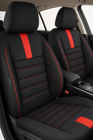 Oniks Tay Tüyü Oto Koltuk Kılıfı Fiat Egea-linea-punto-albea-marea-tipo-uno Uyumlu Kırmızı