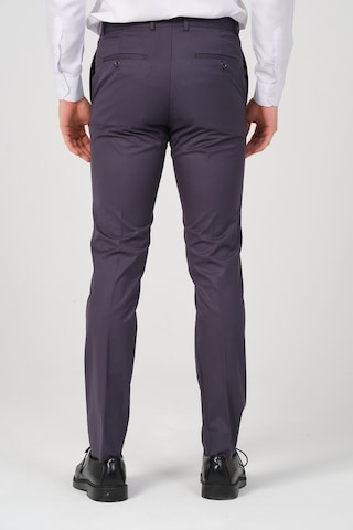 Slim Fit Erkek Kumaş Pantolon Füme