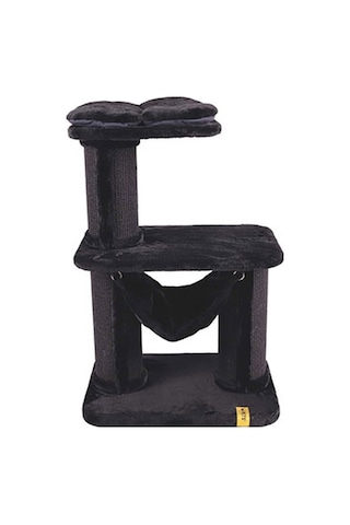 M-pets Panther Premium Relax Kedi Tırmalama Tahtalı Kedi Ağacı Siyah 65x48x98 Cm 244-54036.01