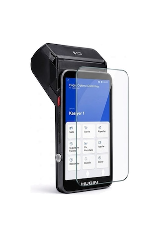 Bufalo Hugin S1 Android Yazar Kasa Pos Ökc Flexiglass Nano Ekran Koruyucu