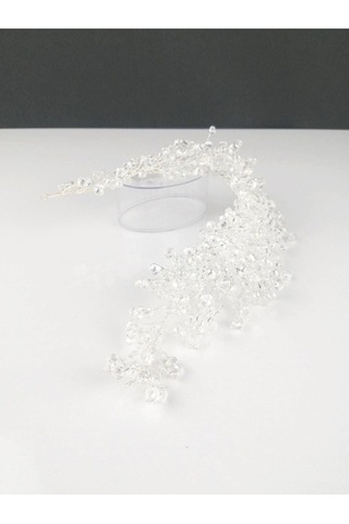 FdayAksesuar Şeffaf Kristalli Saç Aksesuarı FRDY31336