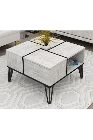 Orta Sehpa Nova Kristal Siyah