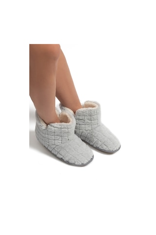 Edi Kadın Ev Botu Gri 37/41 Gri
