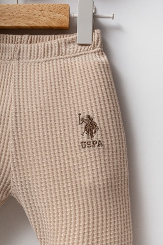 U.S. Polo Assn. Erkek Bebek Krem Takım Usb2589-c-v1 Krem