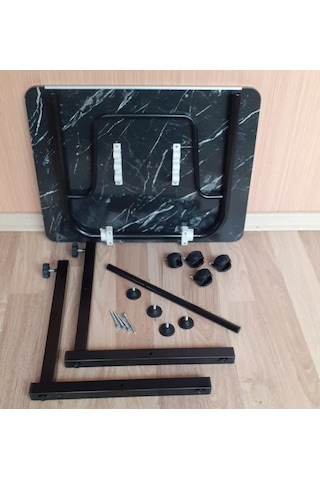 Depolife Akrobat Bilgisayar Notebook Sehpası Yükseklik Ayarlı Siyah