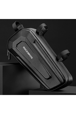 Hallow Rockbros Motosiklet Sert Kabuklu Çanta Siyah