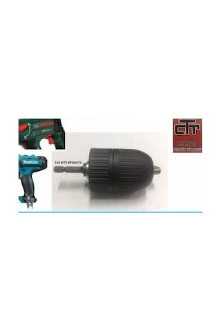 1 \4 Bıts Uçlu Anahtarsız Mandren 0.8-10 MM