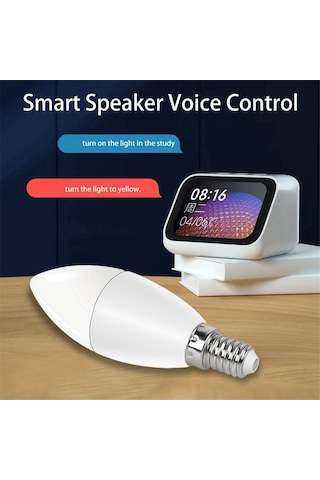Wifi Rgb Ampul Uzaktan Kumanda Ve Ses Kontrolü 7w