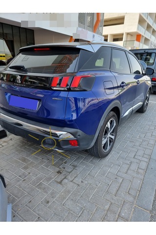 1618040980 Arka Çeki Kapak Peugeot 3008 20016-2023