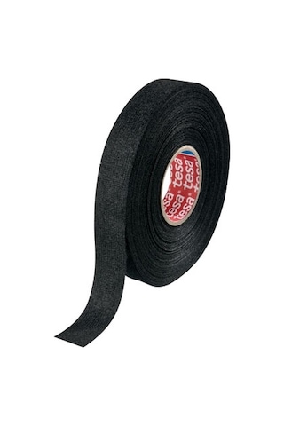 Tesa 51609 Polyester Tüylü Bez Bant Siyah 15M x 19Mm