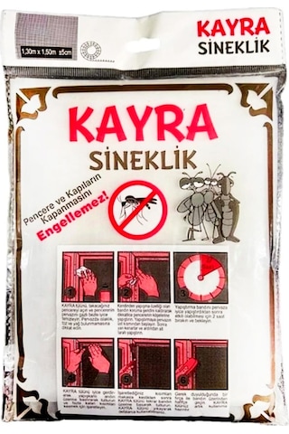 Kayra Çift Kanat Sineklik 130cm X 150cm 3 Adet