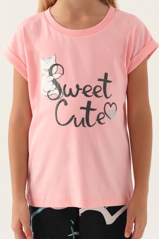 Roly Poly 3399 Garson Sweet Kız Çocuk Pijama Takımı 001