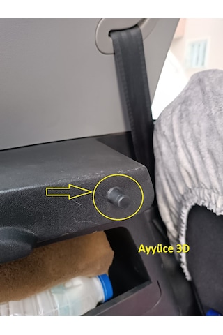 Ayyüce 3d, Hyundai Getz Bagaj Pandizot Tamir Ayakları, 2x, Siyah