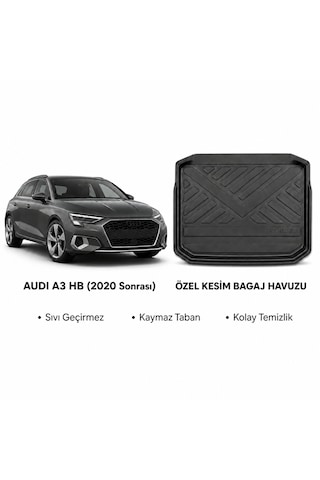 Audi A3 Hb 2020 Sonrası Bagaj Havuzu