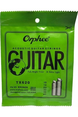 Orphee Tx620 Akustik Gitar Teli
