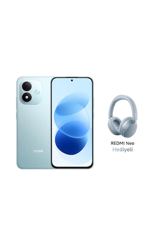Xiaomi Redmi Note 17 4G 6 GB 256 GB (Xiaomi Türkiye Garantili) Mavi+Xiaomi Redmi Neo Bluetooth 5.4 Kulaküstü Mavi Kulaklık