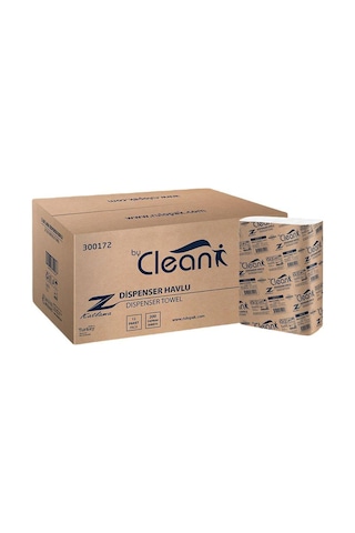 Rulopak By Clean Z Katlama Havlu Kağıt 2 Katlı 200 Yaprak 12'Li Paket