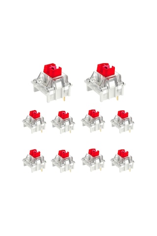 Mekanik Klavye Yedek Switch-3 Pinli 10 Adet - 4 Farklı Seçenek