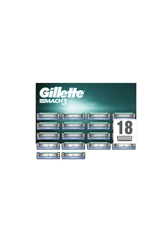 Gillette Mach 3 Yedek Tıraş Bıçağı 18'li